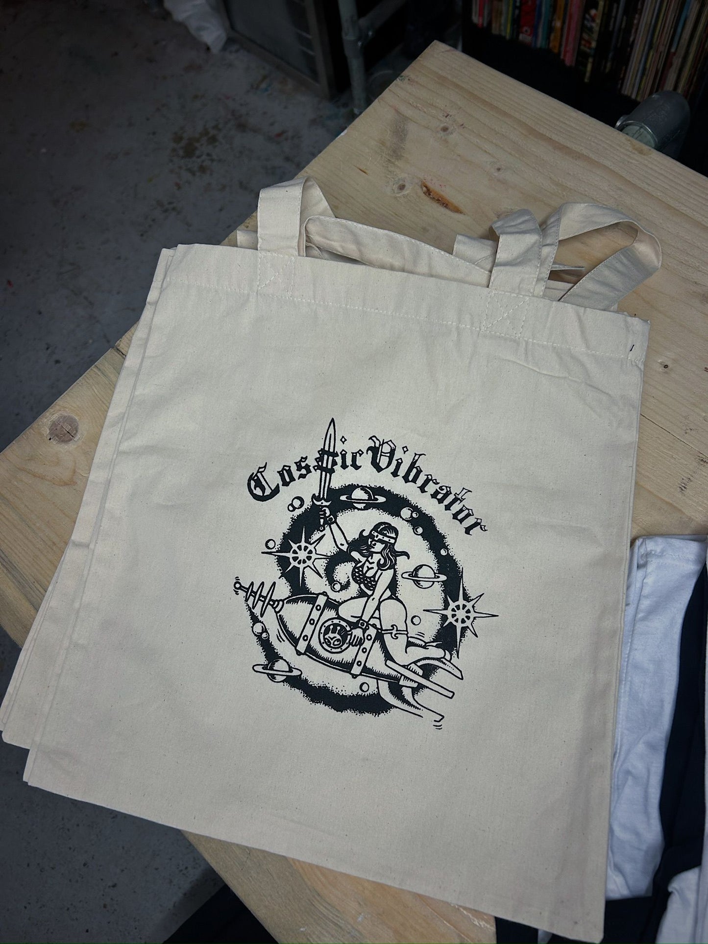 Cosmic Vibrator Tote Bag