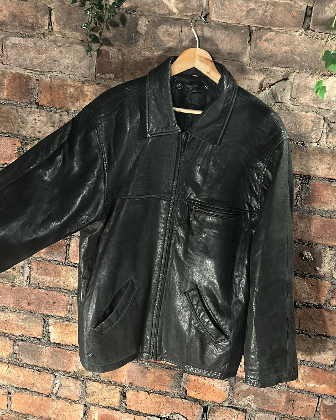 90s Leather Jacket