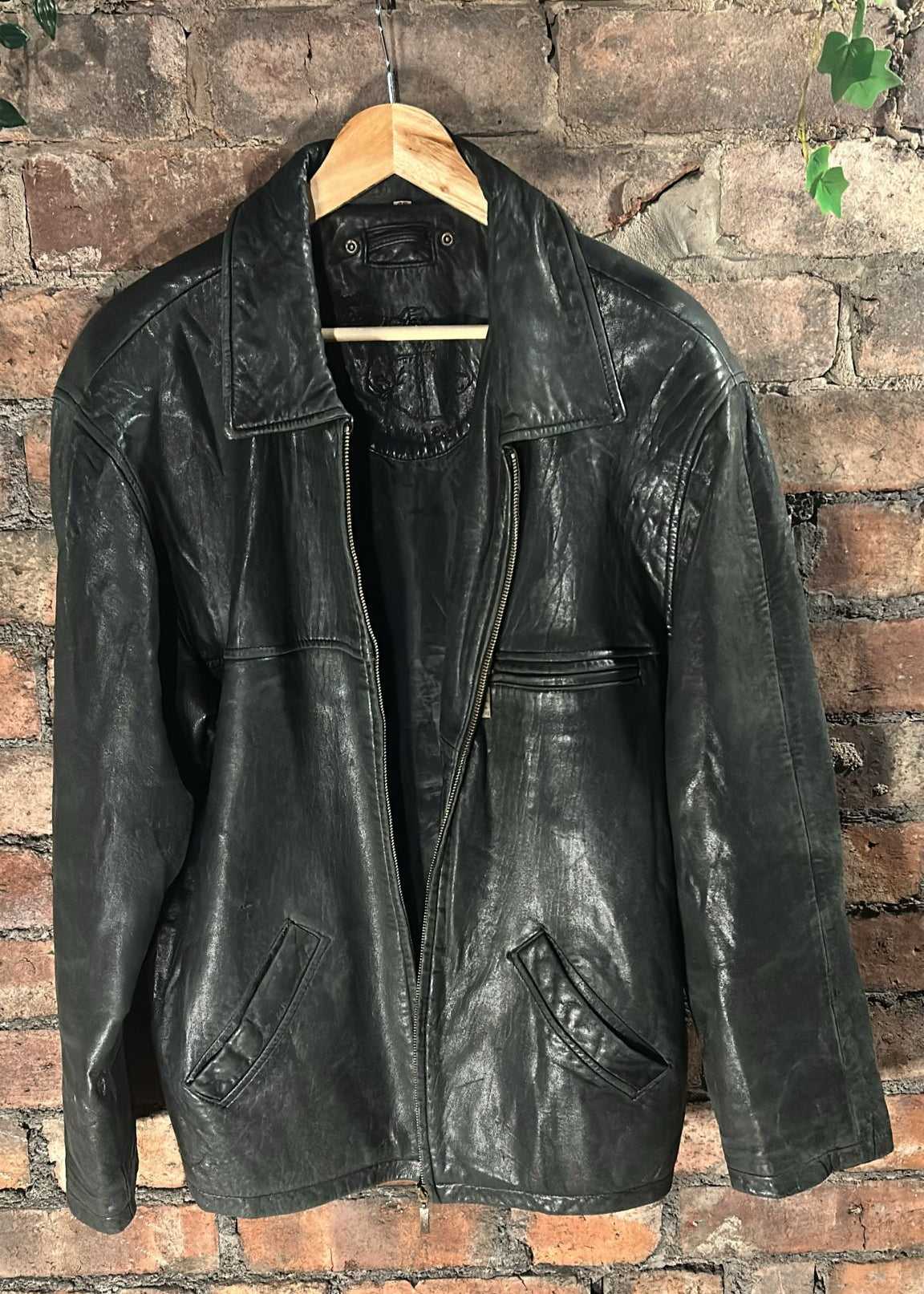 90s Leather Jacket