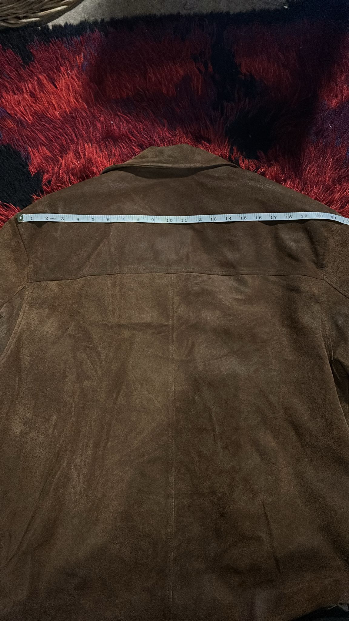 Brown Suede Bomber Jacket