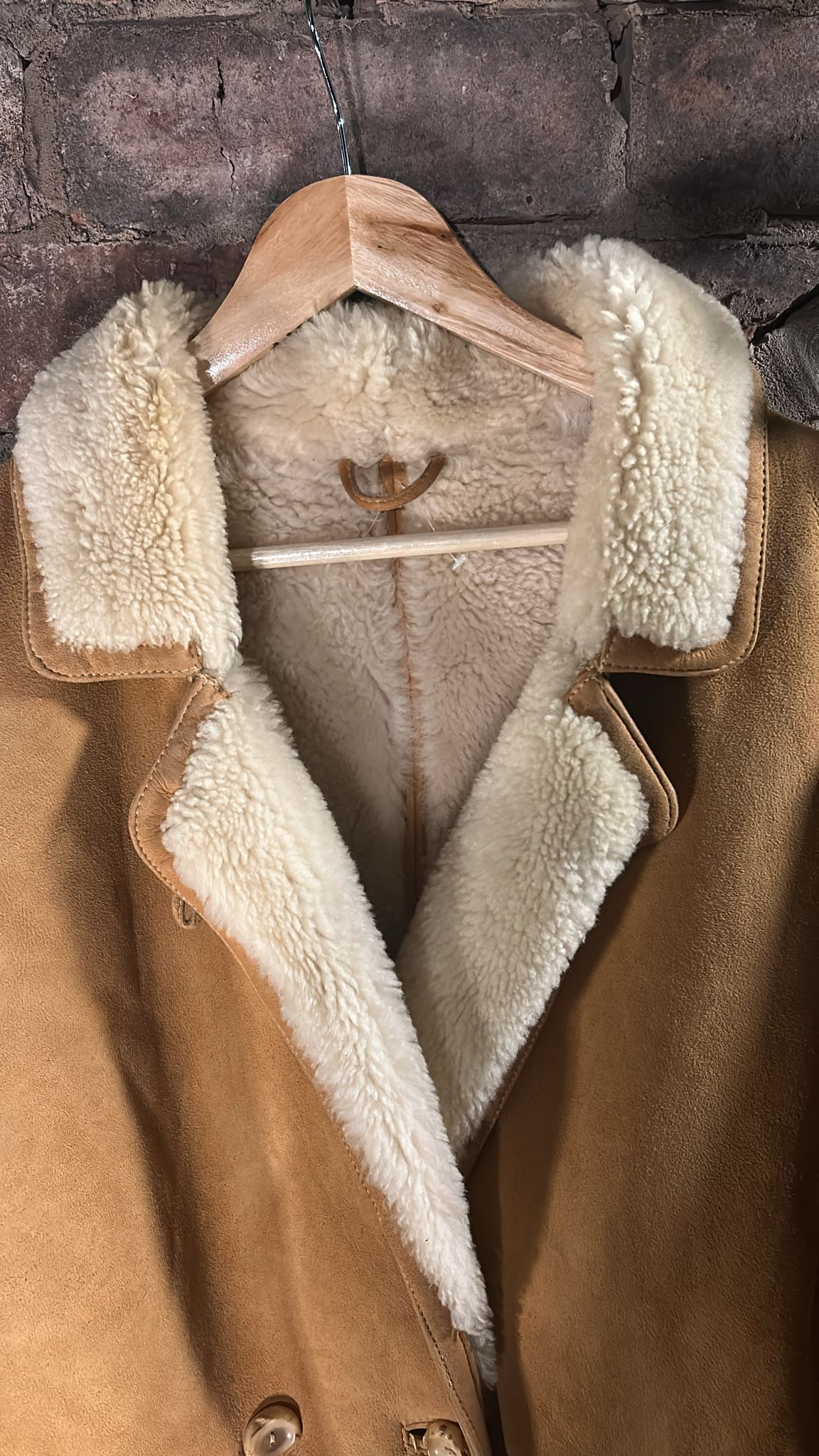 Genuine Shearling Coat