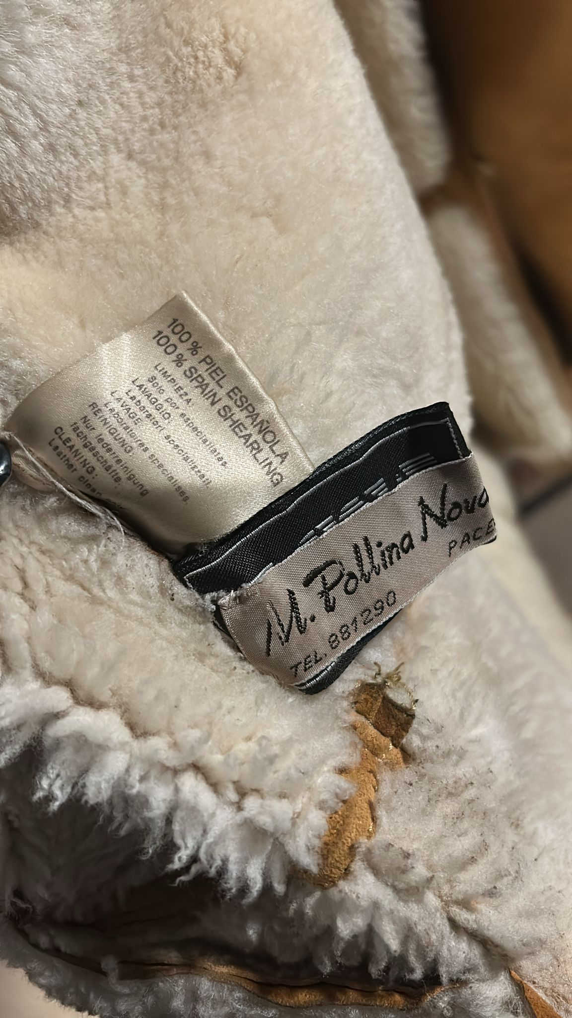 Genuine Shearling Coat
