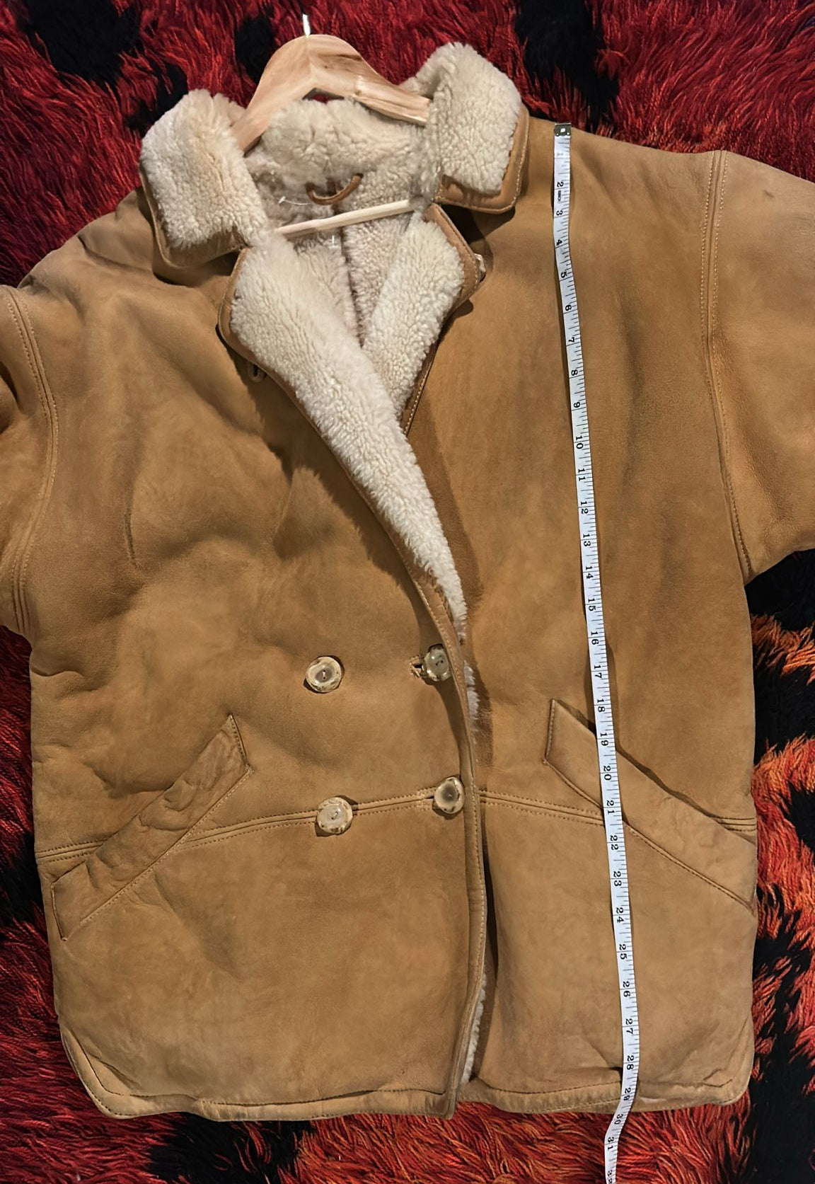 Genuine Shearling Coat