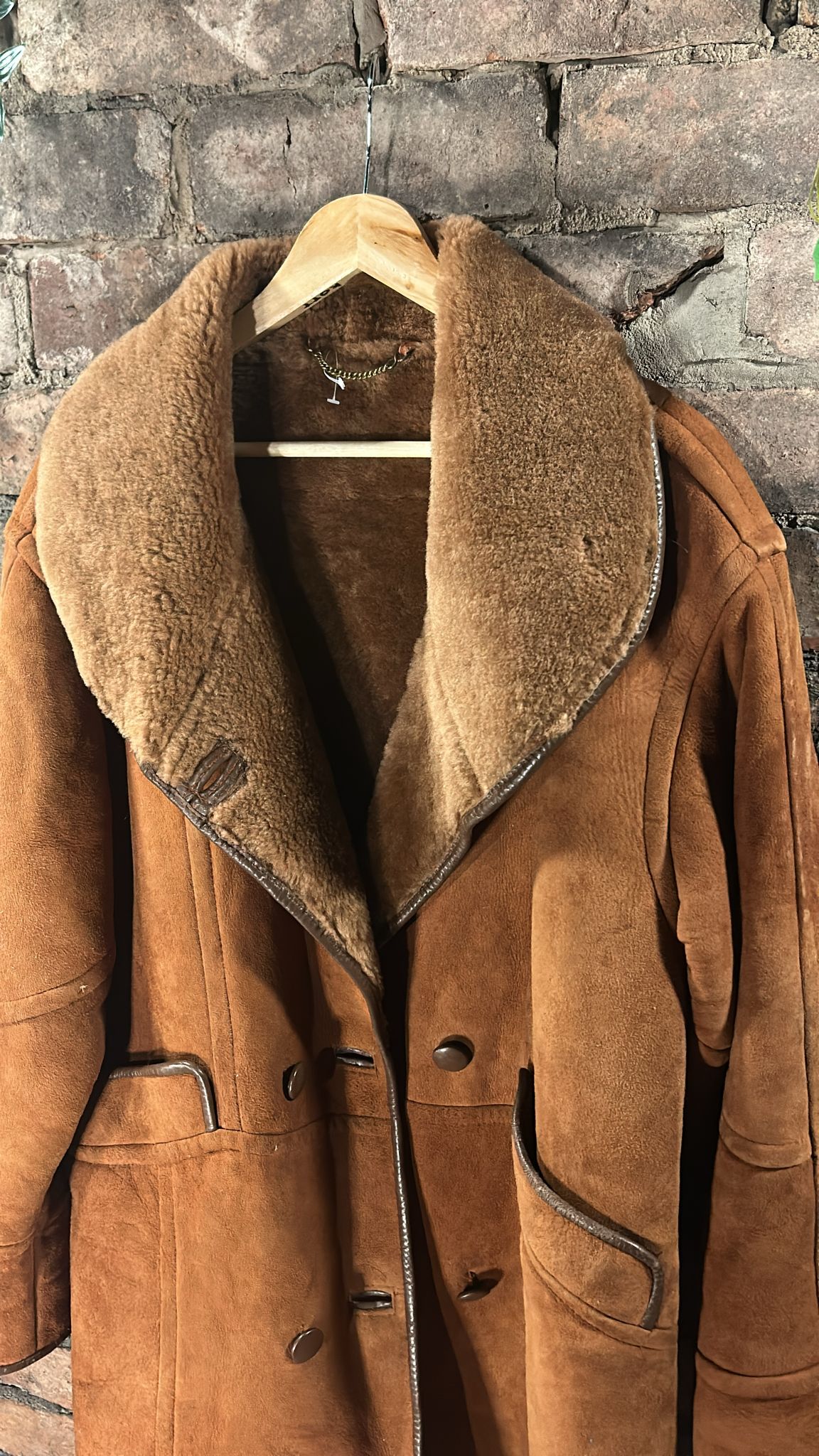 Genuine Shearling Coat