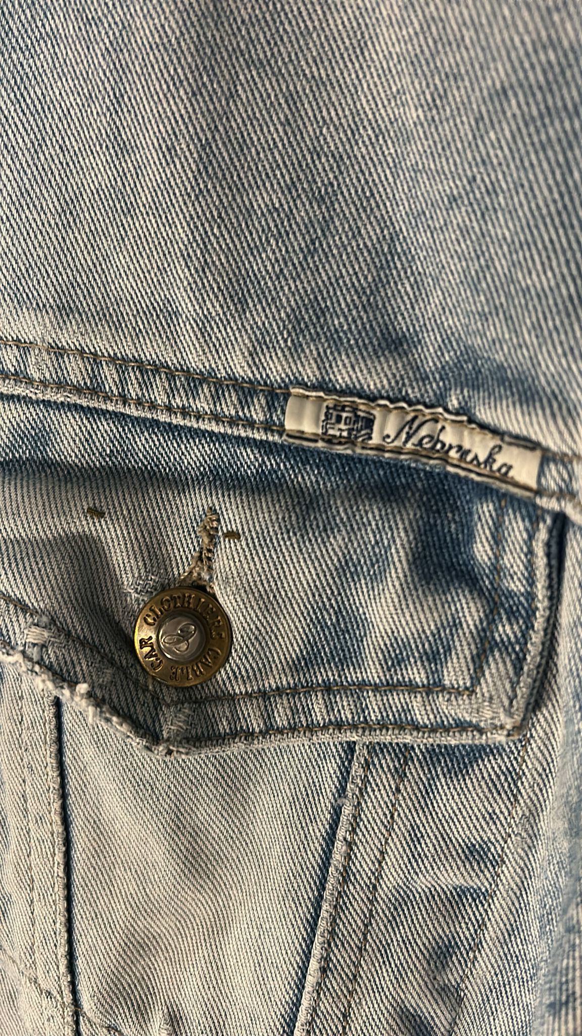Nebraska Light wash denim jacket