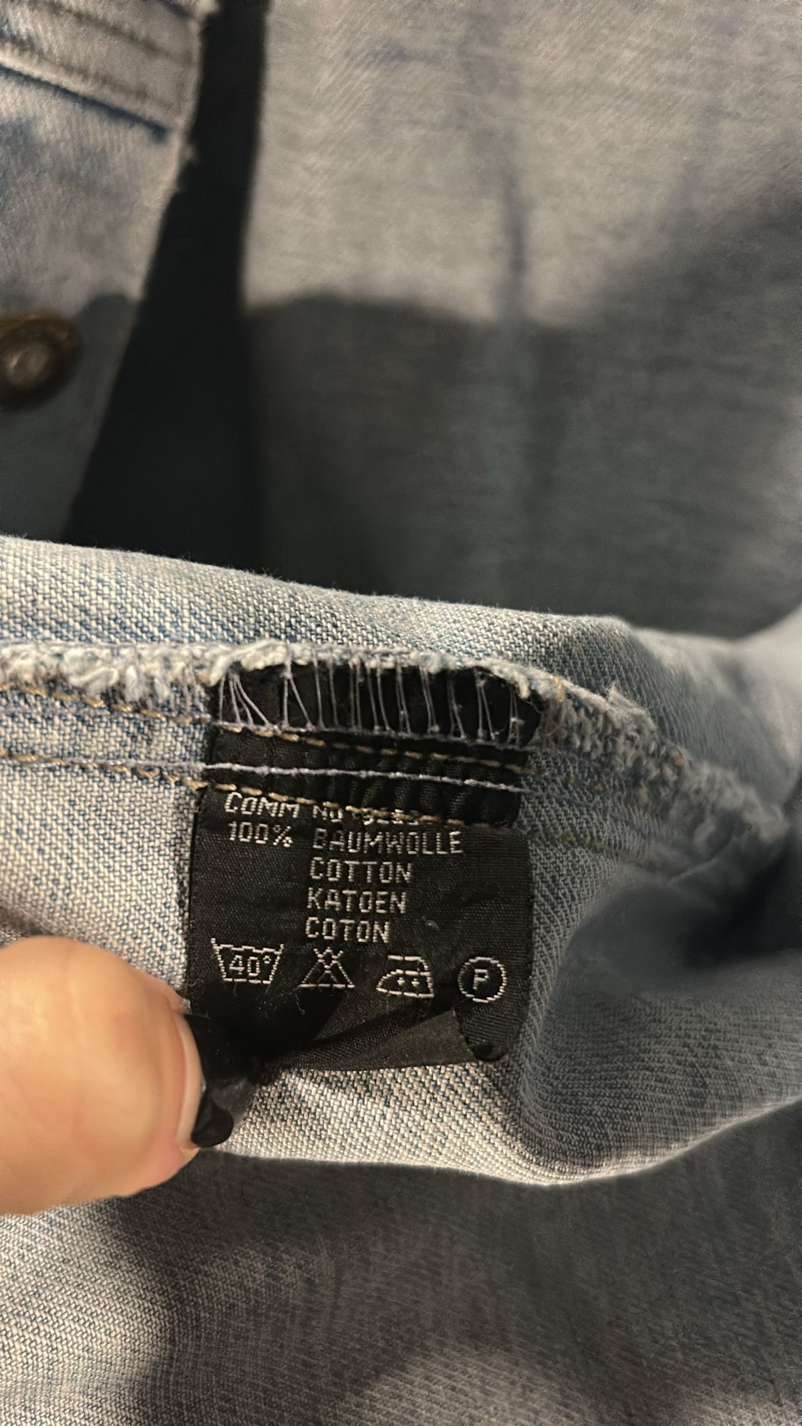 Nebraska Light wash denim jacket