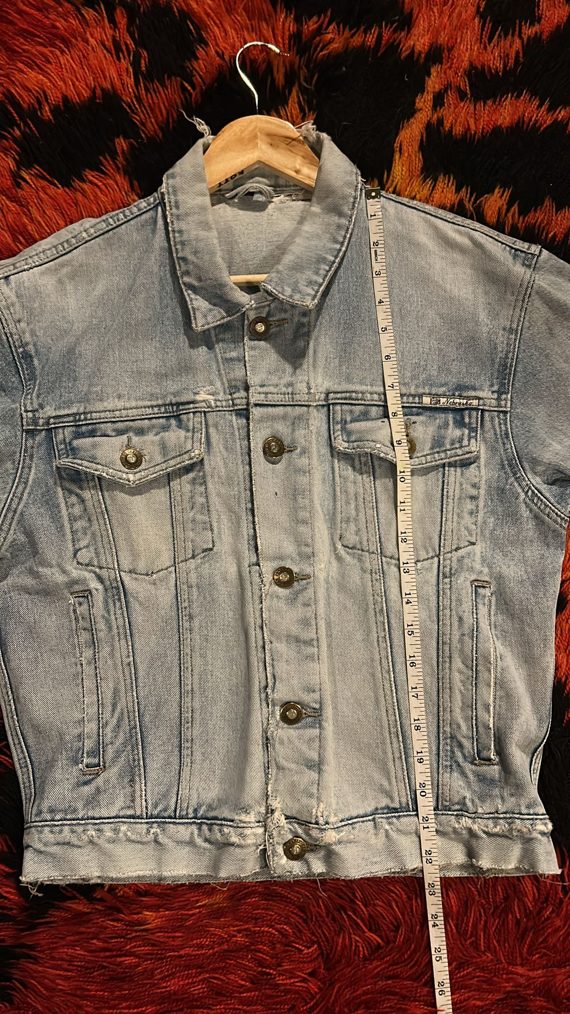 Nebraska Light wash denim jacket