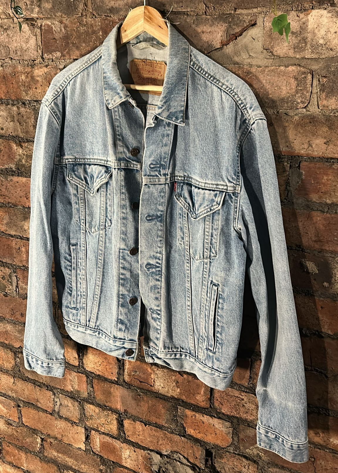 Levi’s light wash denim jacket