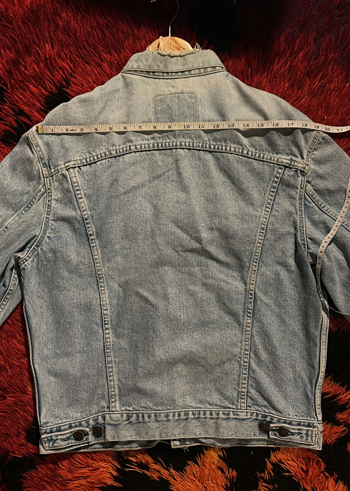 Levi’s light wash denim jacket