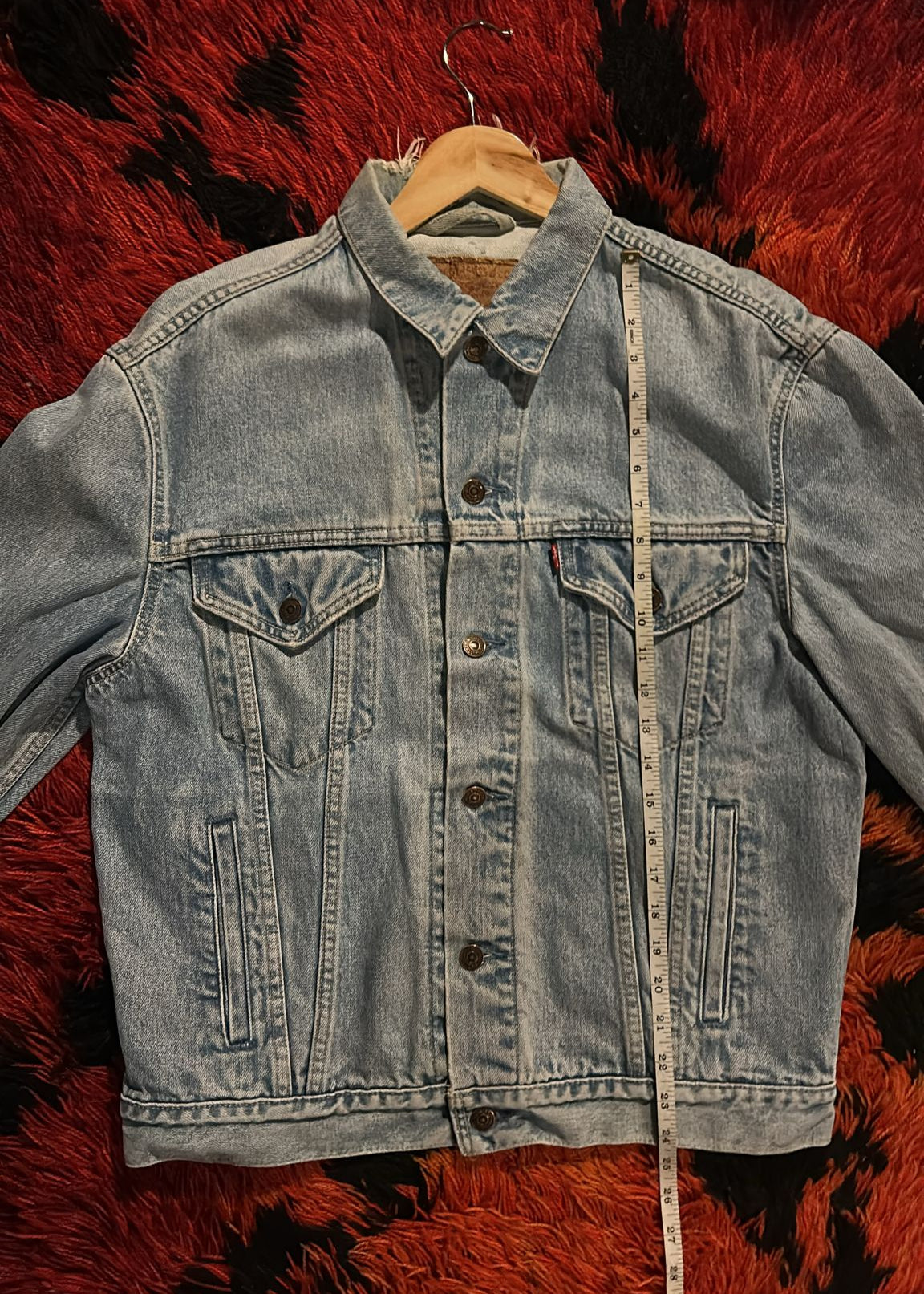Levi’s light wash denim jacket