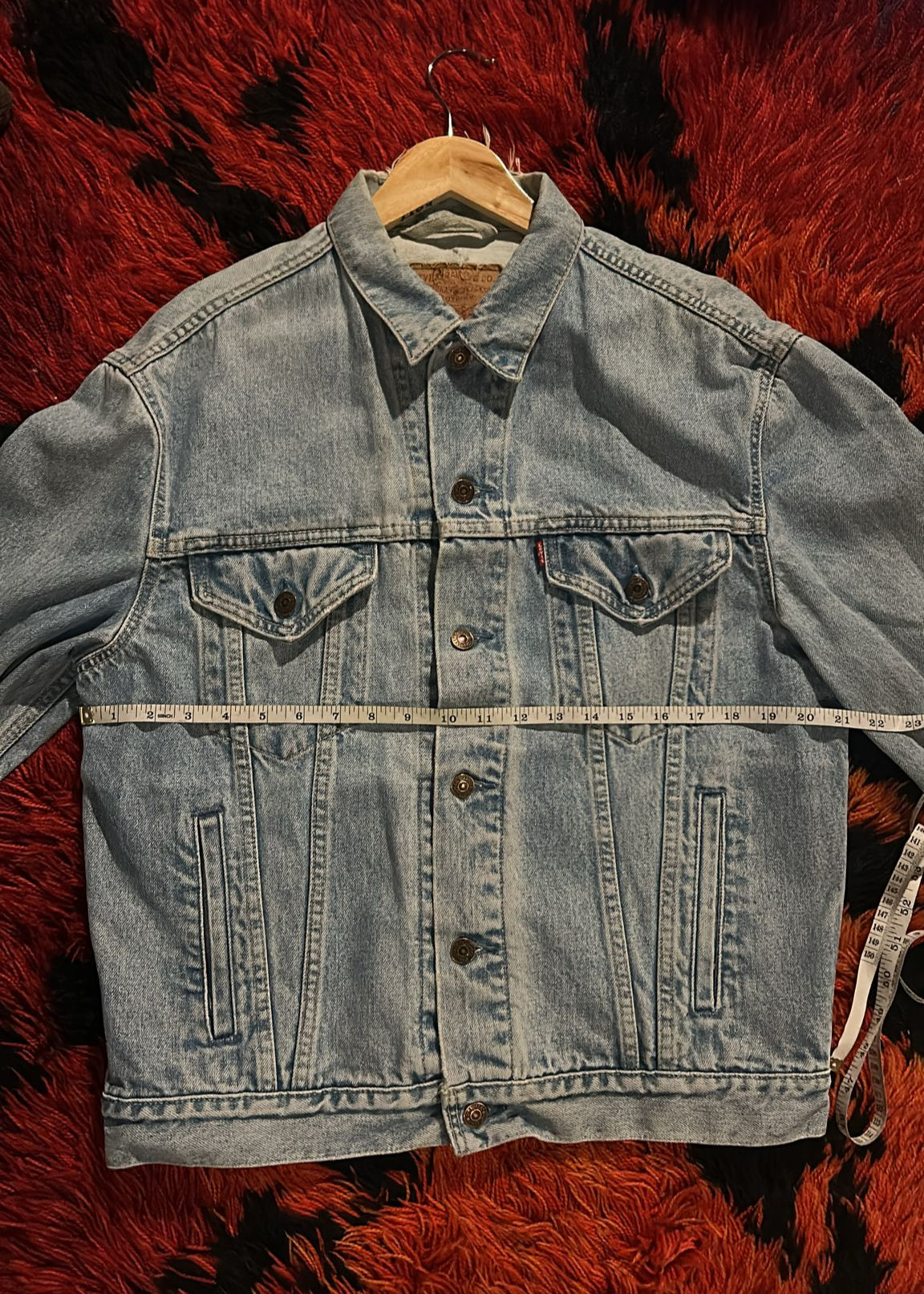 Levi’s light wash denim jacket