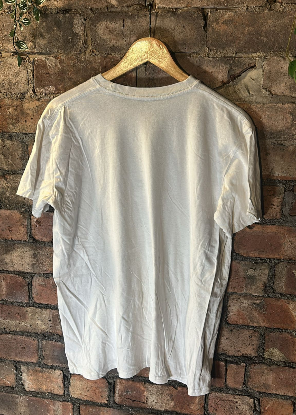 White Fugazi ‘free Palestine’ white tshirt