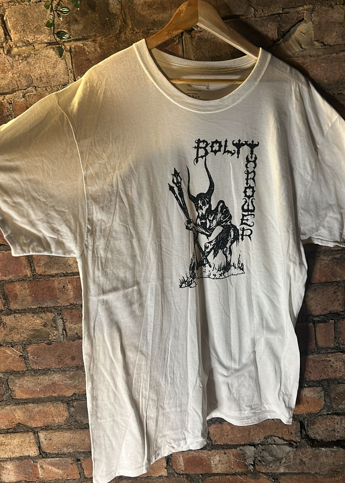 Bolt thrower white band tshirt