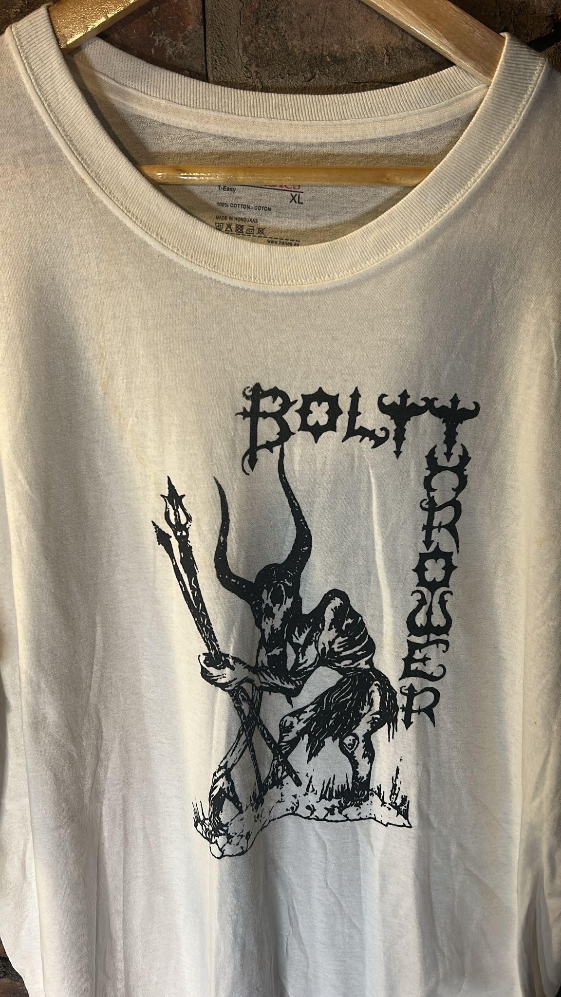 Bolt thrower white band tshirt