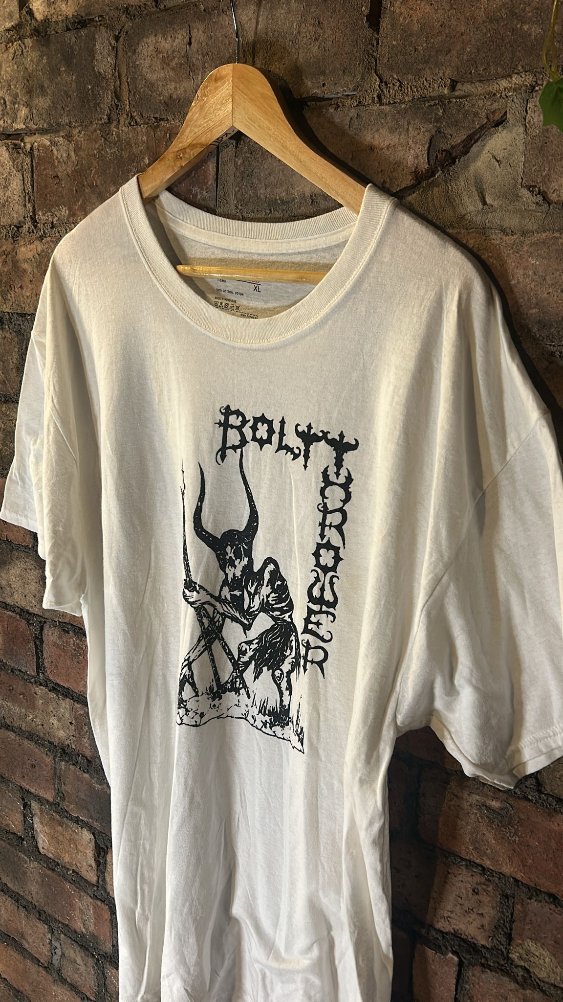 Bolt thrower white band tshirt