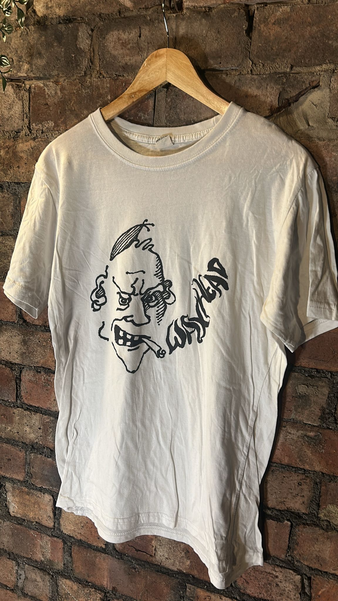 Waxhead white band tshirt