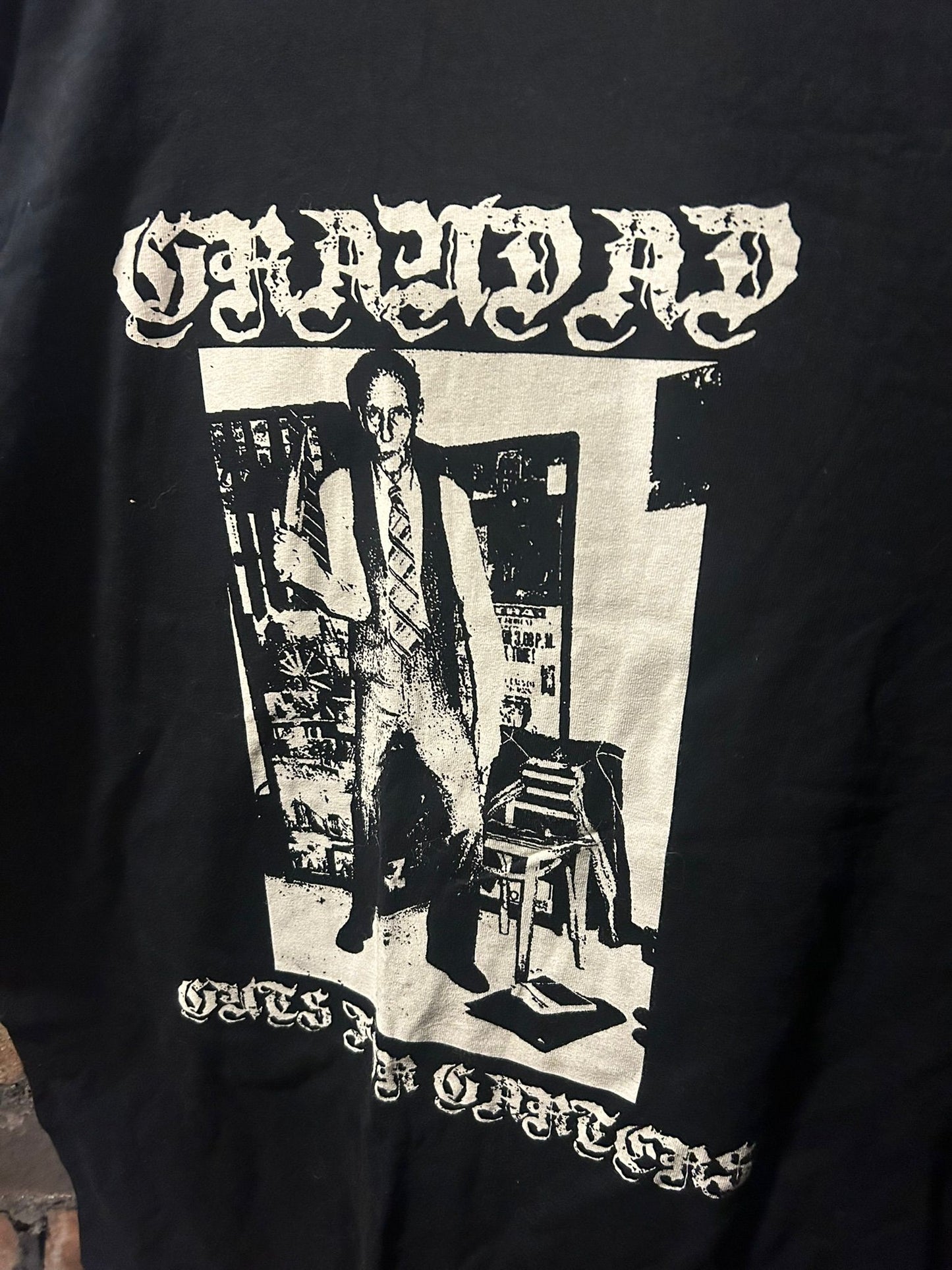 Grandad printed band tshirt