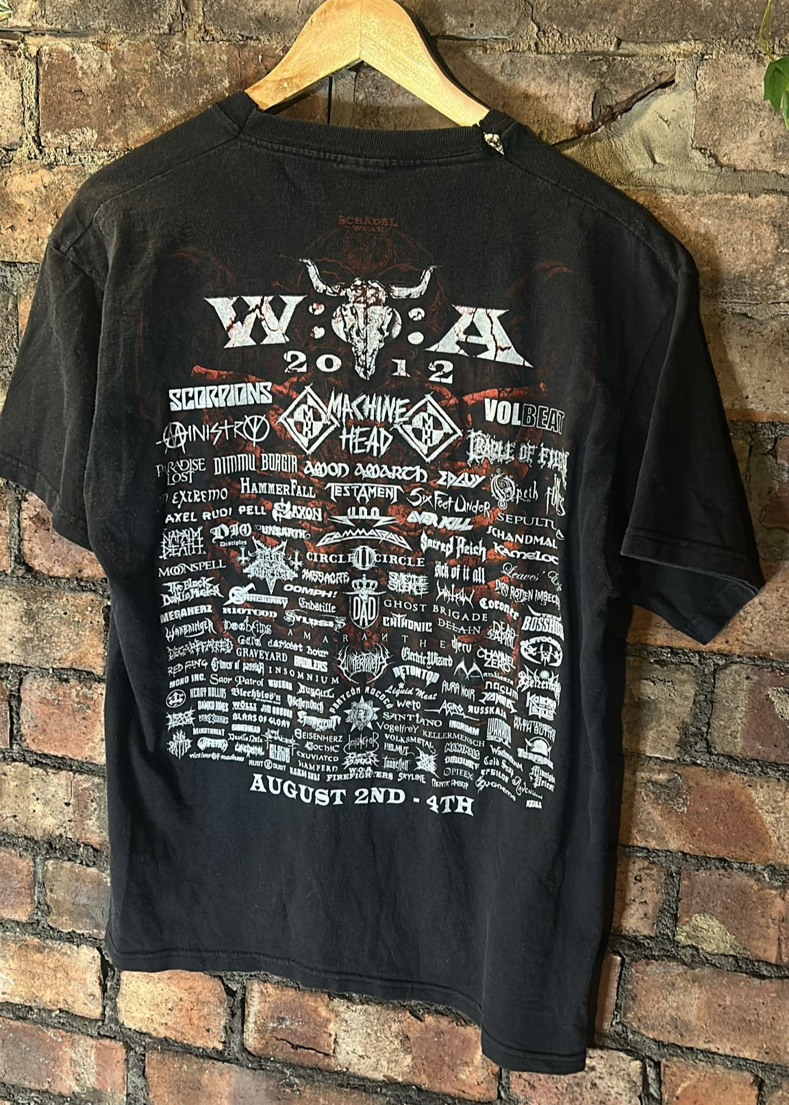 Wacken open air 2012 tshirt