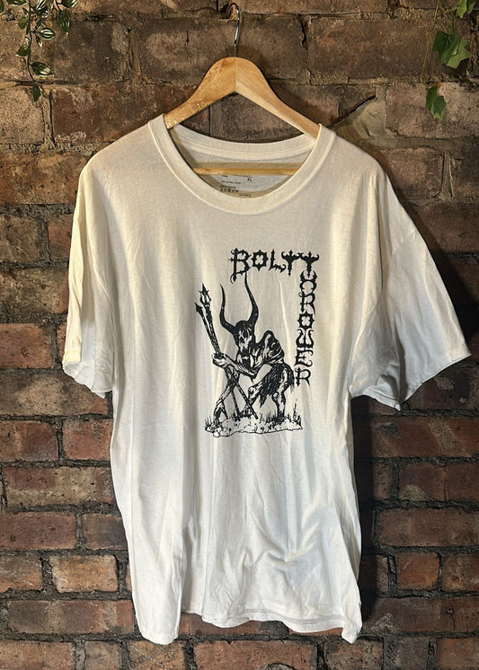 Bolt thrower white band tshirt
